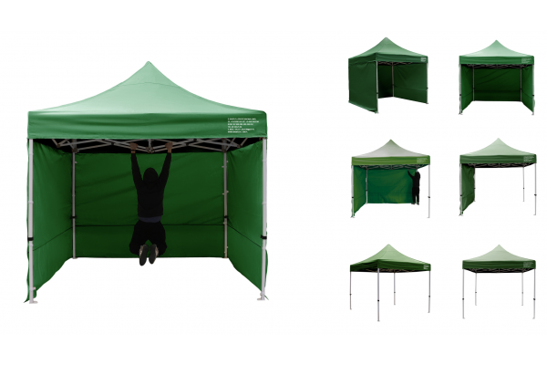 NAMIOT CIĘŻKI 3X3 ZIELONY (ML)